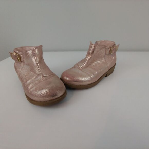 Cat & Jack Other - Youth Girls 9 Cat&Jack‎ ankle boots zip up pink